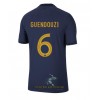 Officiële Voetbalshirt Frankrijk Matteo Guendouzi 6 Thuis WK 2022 - Heren